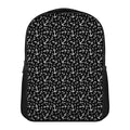 Black And White Anchor Pattern Print Casual Backpack