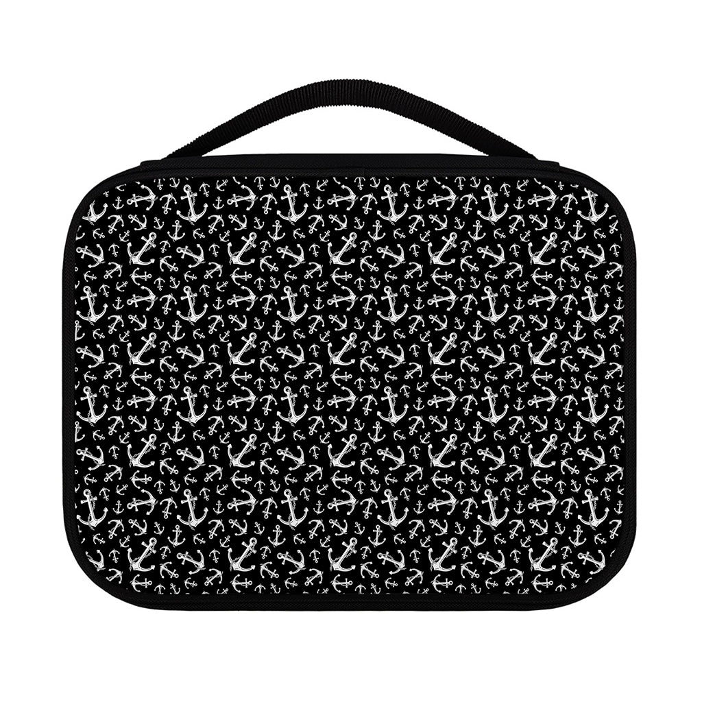 Black And White Anchor Pattern Print Classic Bible Case
