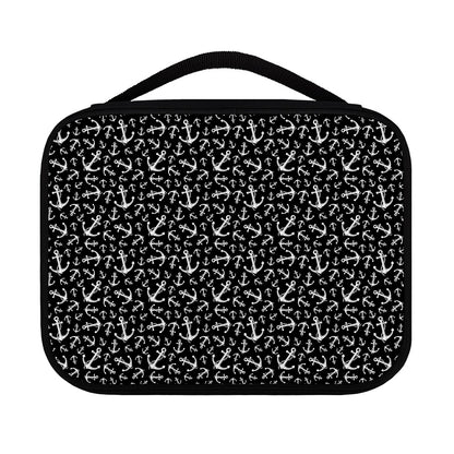 Black And White Anchor Pattern Print Classic Bible Case