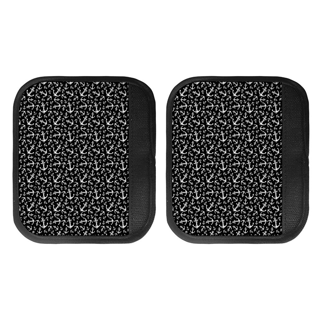 Black And White Anchor Pattern Print Handle Covers