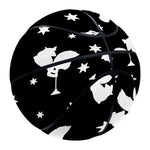 Black And White Angel Pattern Print Basketball