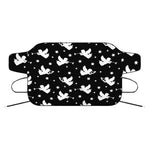 Black And White Angel Pattern Print Car Windshield Snow Cover