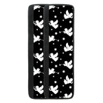 Black And White Angel Pattern Print Refrigerator Handle Covers