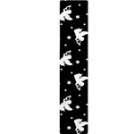 Black And White Angel Pattern Print Table Runner