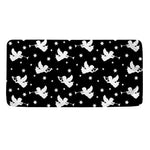 Black And White Angel Pattern Print Towel