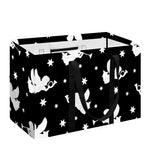 Black And White Angel Pattern Print Utility Tote Bag