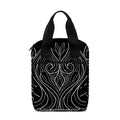 Black And White Aquarius Sign Print Bible Tote Bag