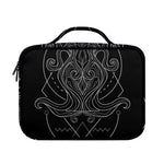 Black And White Aquarius Sign Print Briefcase Bible Bag