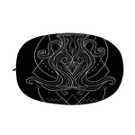Black And White Aquarius Sign Print Car Side Mirror Covers