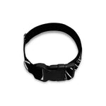 Black And White Aquarius Sign Print Dog Collar