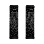 Black And White Aquarius Sign Print Handle Covers