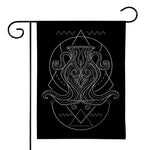 Black And White Aquarius Sign Print House Flag