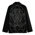 Black And White Aquarius Sign Print Men's Blazer