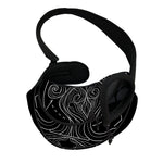 Black And White Aquarius Sign Print Pet Sling Carrier