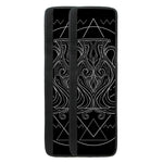 Black And White Aquarius Sign Print Refrigerator Handle Covers