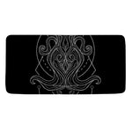 Black And White Aquarius Sign Print Towel