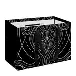 Black And White Aquarius Sign Print Utility Tote Bag