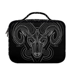 Black And White Aries Sign Print Briefcase Bible Bag