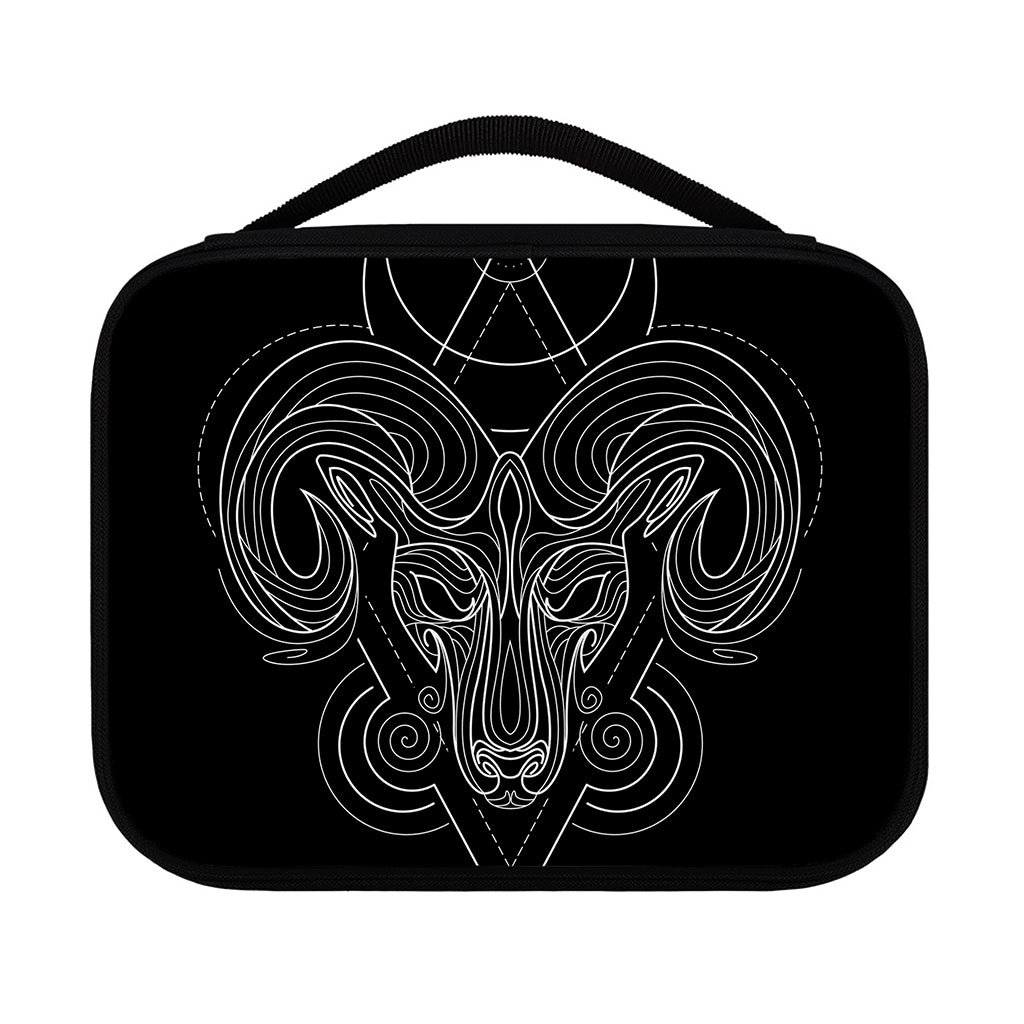 Black And White Aries Sign Print Classic Bible Case