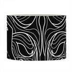 Black And White Aries Sign Print Drum Lamp Shade