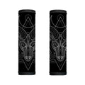 Black And White Aries Sign Print Handle Covers