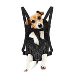Black And White Aries Sign Print Pet Carrier Backpack