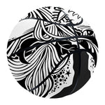 Black And White Axolotl Print Basketball