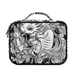 Black And White Axolotl Print Briefcase Bible Bag