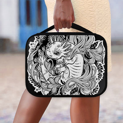 Black And White Axolotl Print Classic Bible Case