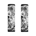 Black And White Axolotl Print Handle Covers