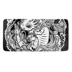 Black And White Axolotl Print Towel