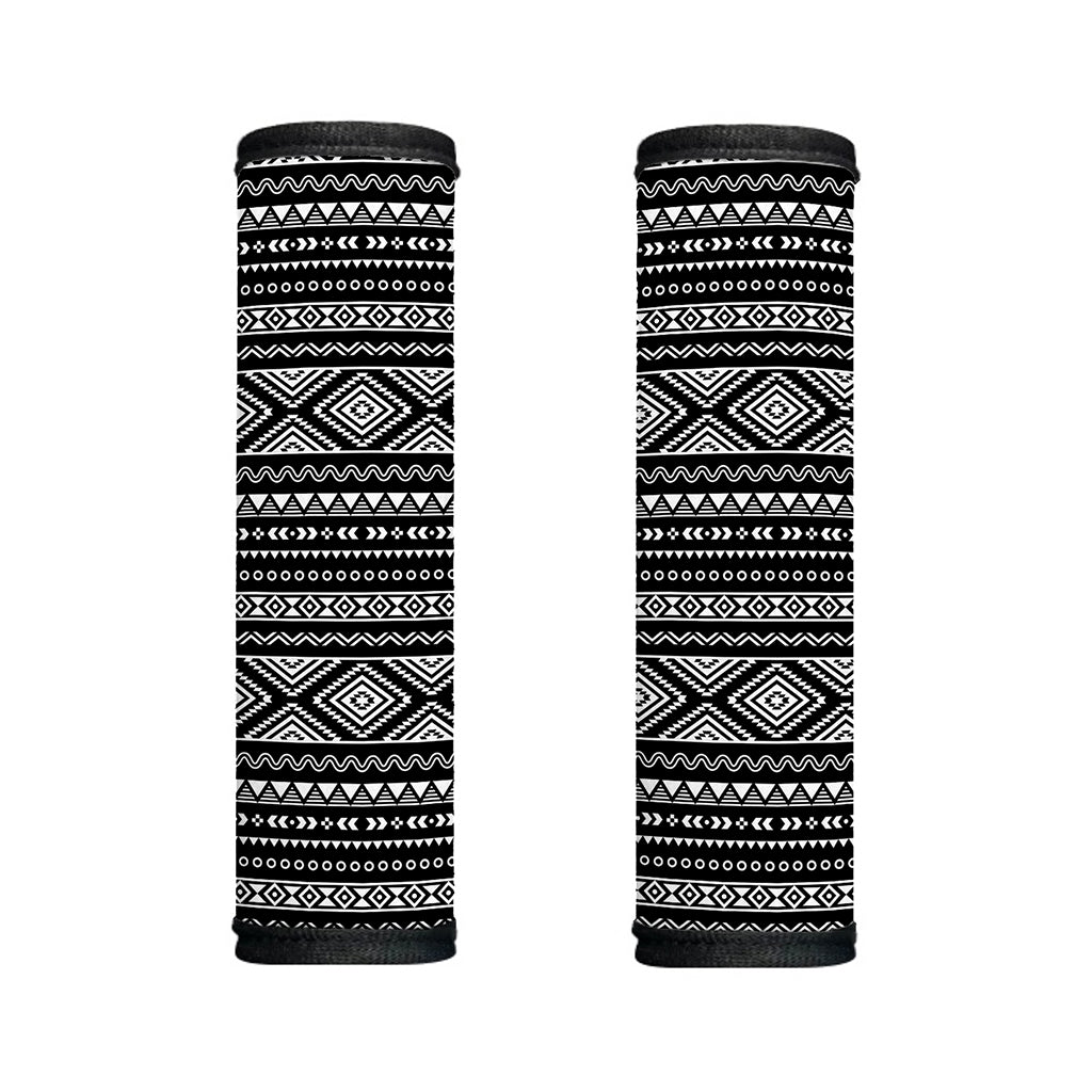 Black And White Aztec Ethnic Print Handle Covers