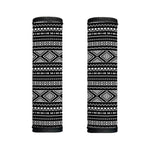 Black And White Aztec Ethnic Print Handle Covers
