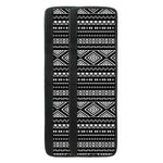 Black And White Aztec Ethnic Print Refrigerator Handle Covers