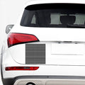 Black And White Aztec Geometric Print Car Sticker