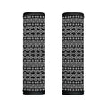 Black And White Aztec Geometric Print Handle Covers