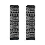 Black And White Aztec Geometric Print Handle Covers