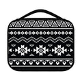 Black And White Aztec Pattern Print Classic Bible Case