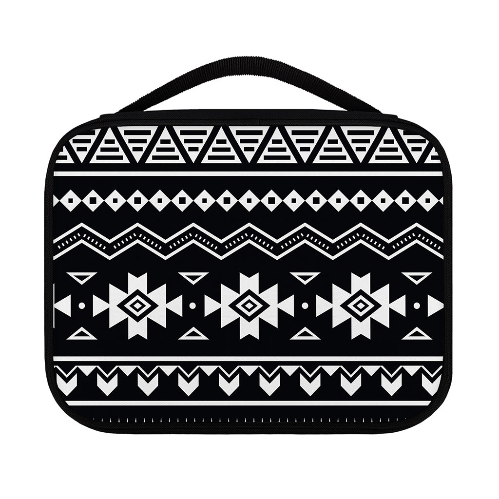 Black And White Aztec Pattern Print Classic Bible Case