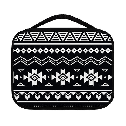 Black And White Aztec Pattern Print Classic Bible Case