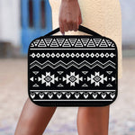 Black And White Aztec Pattern Print Classic Bible Case