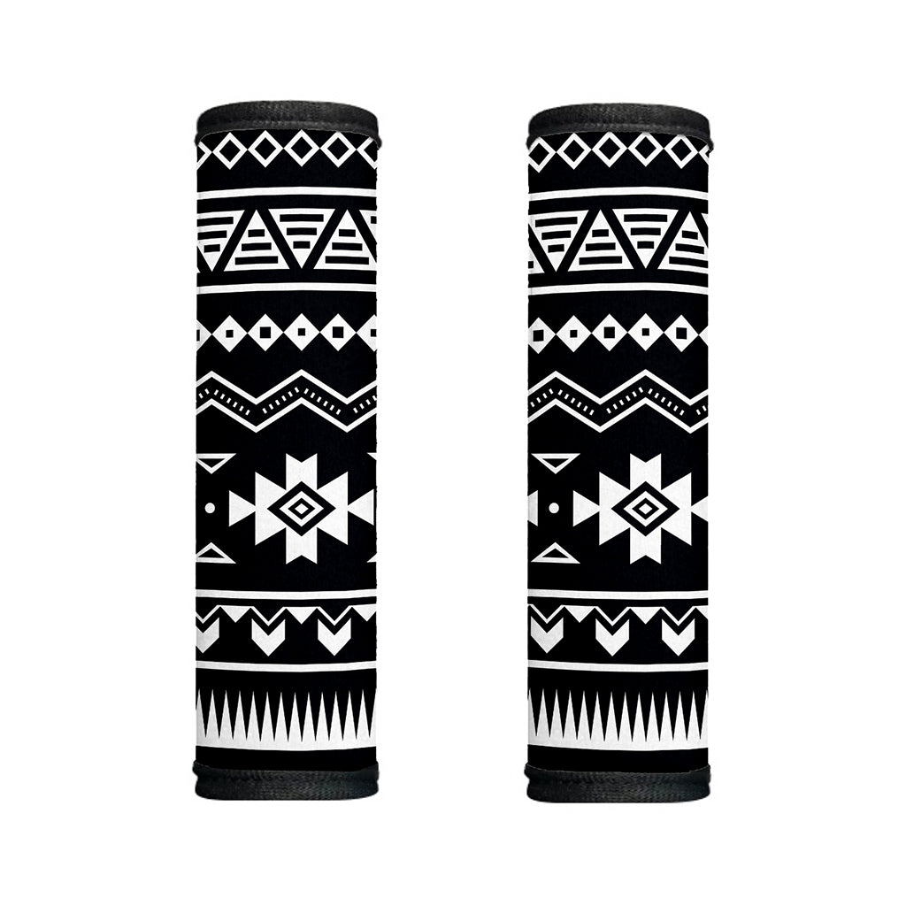 Black And White Aztec Pattern Print Handle Covers