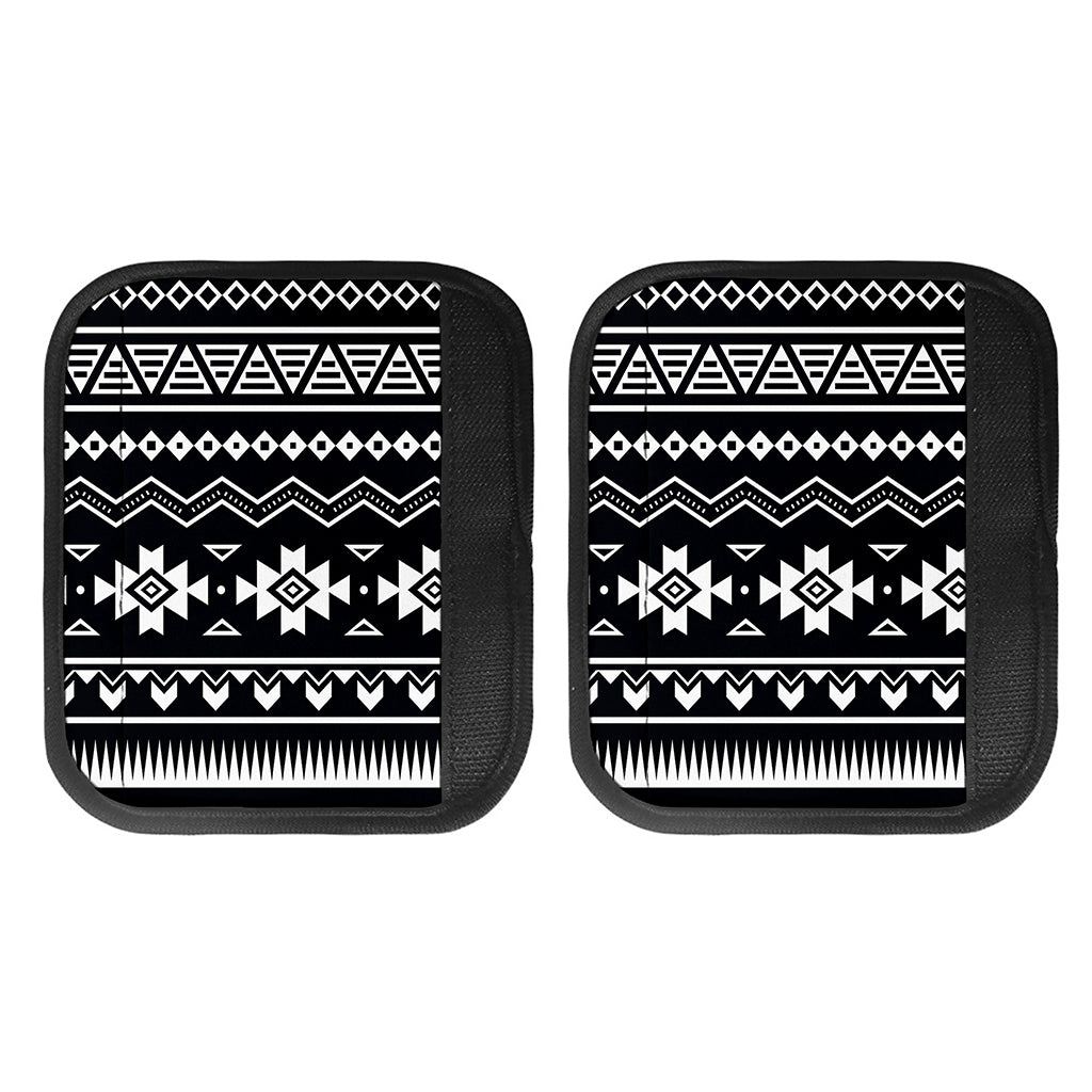 Black And White Aztec Pattern Print Handle Covers