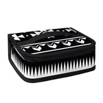 Black And White Aztec Pattern Print Small Lunch Bag