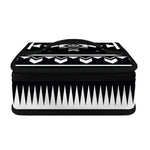 Black And White Aztec Pattern Print Small Lunch Bag