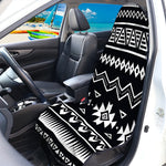 Black And White Aztec Pattern Print Waterproof Car Seat Cover