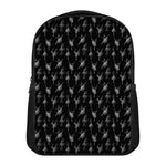 Black And White Ballet Pattern Print Casual Backpack