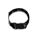 Black And White Ballet Pattern Print Dog Collar