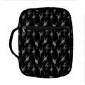 Black And White Ballet Pattern Print Front Pocket Bible Bag