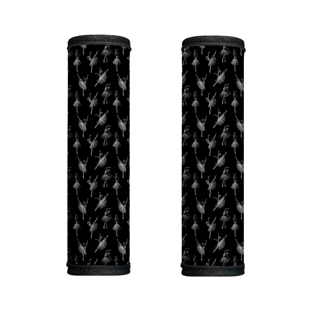Black And White Ballet Pattern Print Handle Covers